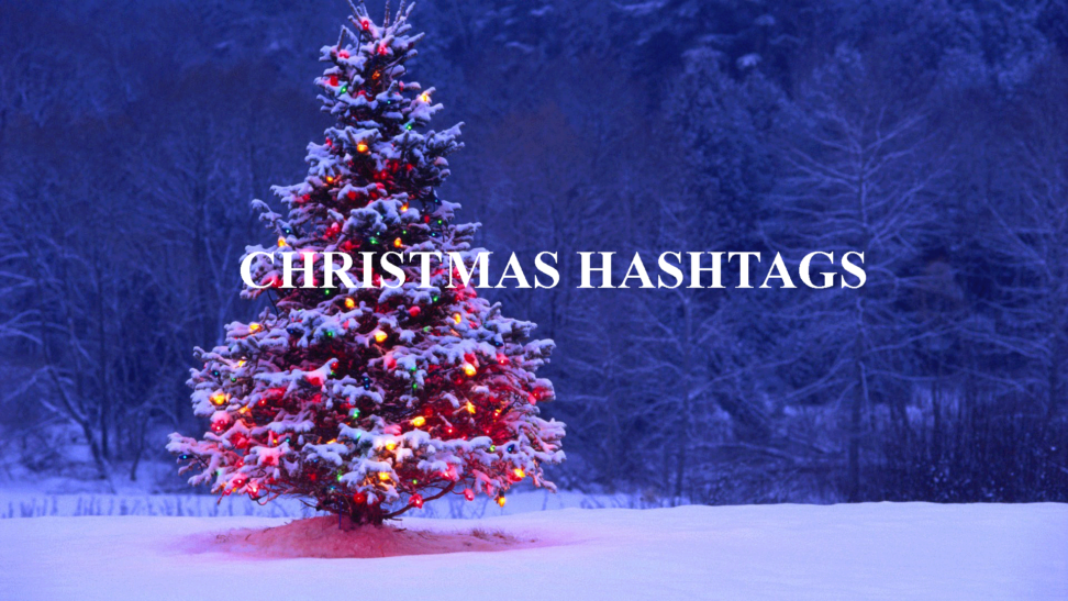 christmas hashtags