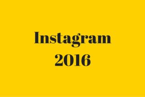 Instagram in 2016